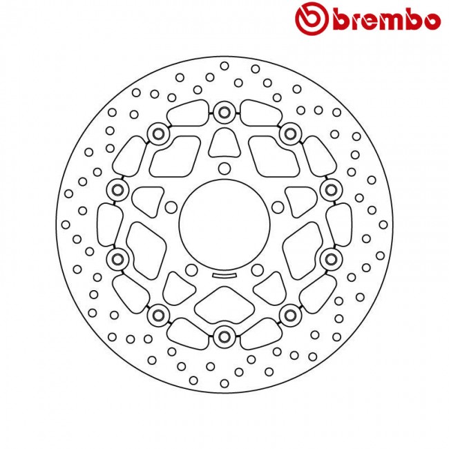 Disque de frein BREMBO Oro flottant - 78B40840