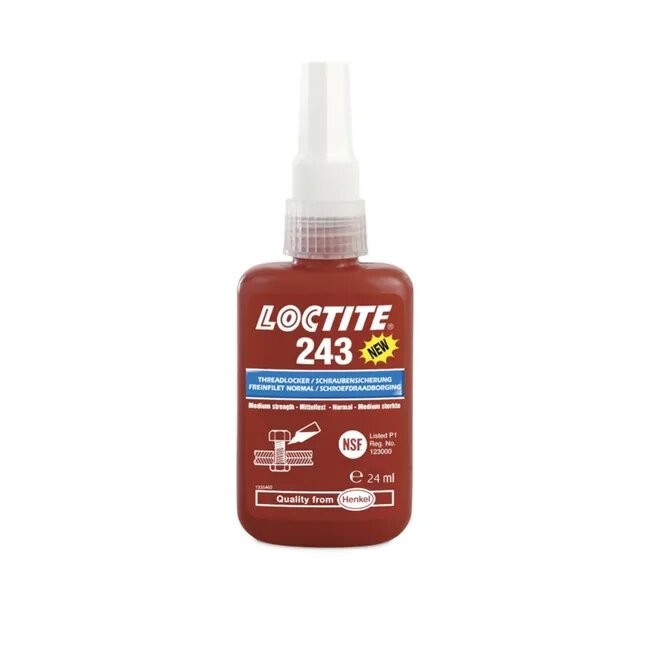 Frein filet moyen LOCTITE 243 - 24ml