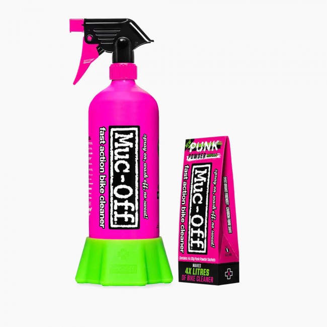 4 Nettoyants Punk Powed + Bouteille - MUC-OFF