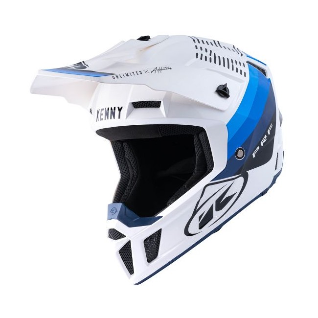 Casque Kenny performance Graphic Bleu