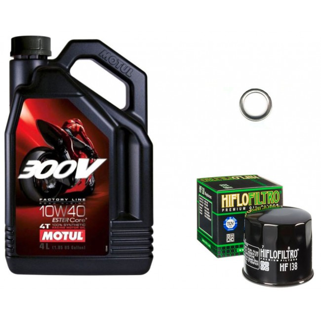 Pack Vidange Suzuki GSX 750 Inazuma - Motul 300V