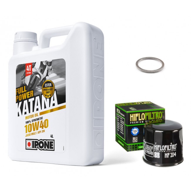 Pack Vidange Yamaha Ténéré 700 - Ipone Katana