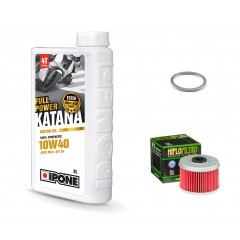 Pack Vidange Honda XL 125 Varadero - Ipone Full Power Katana