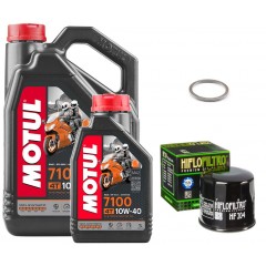 Pack Vidange Yamaha R1 - MOTUL 7100