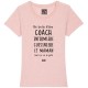 T-shirt femme coach infirmière maman