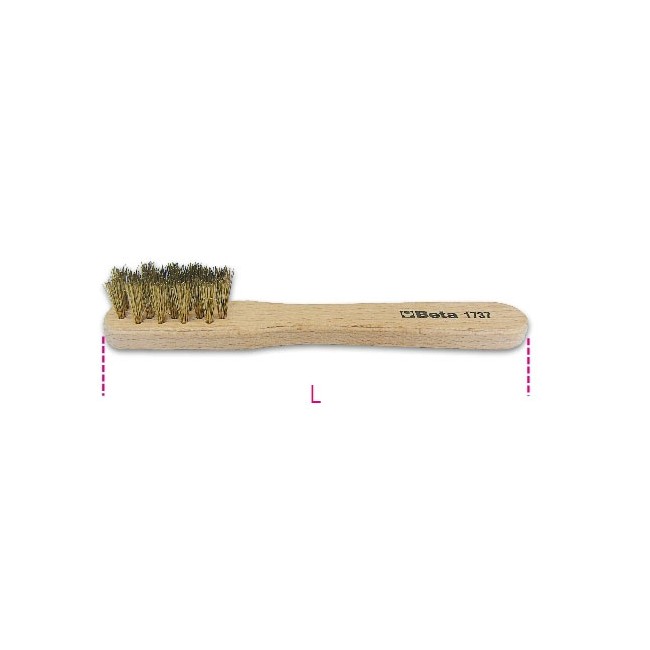 Brosse métallique BETA Spécial bougies