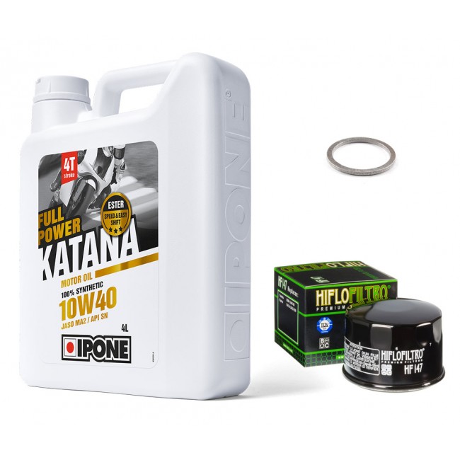 Pack Vidange Yamaha Fazer 600 1998 à 2003 - Ipone Katana