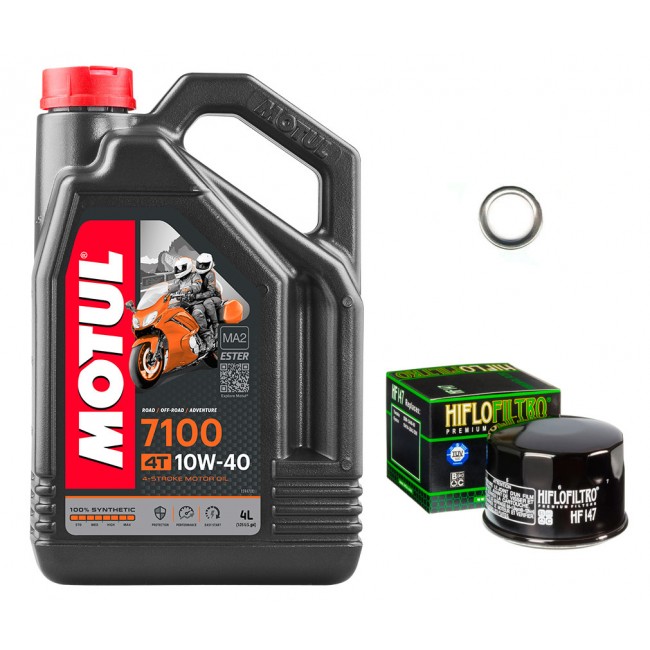 Pack Vidange Yamaha Fazer 600 1998 à 2003 - Motul 7100