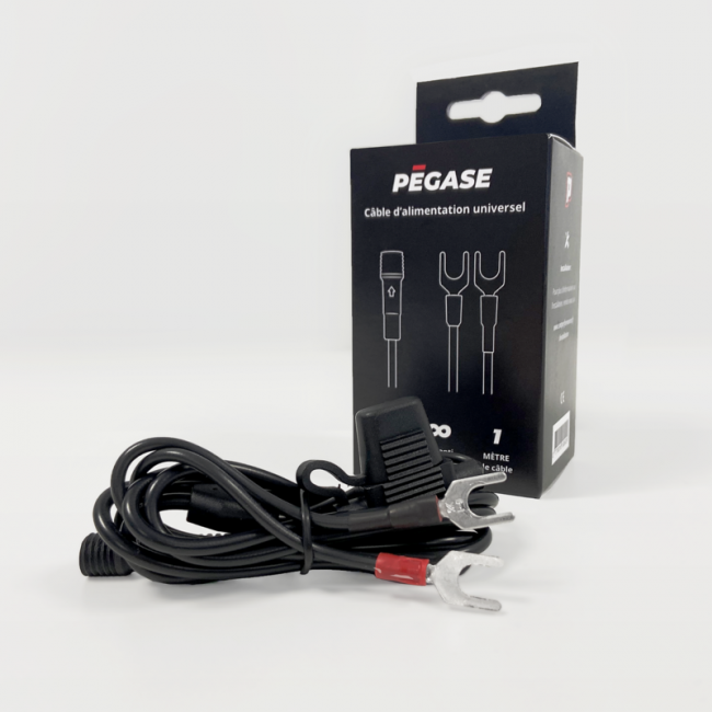 Cable d'alimentation pour traceur GPS pégase