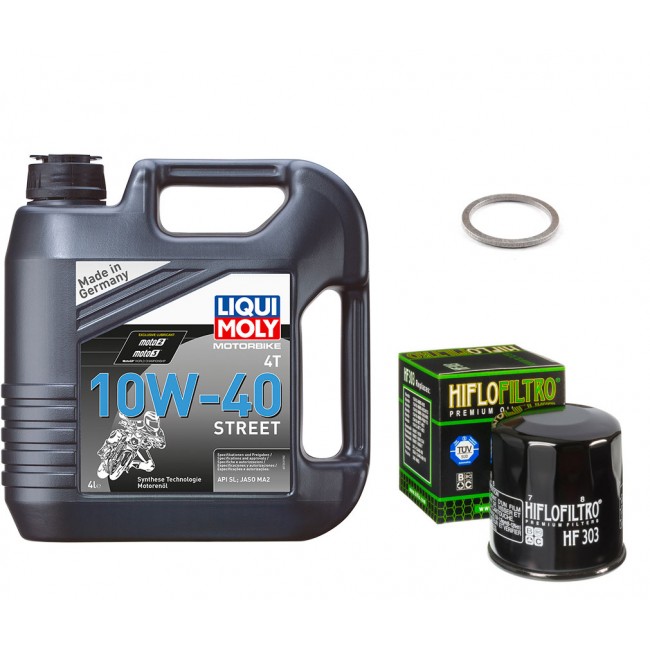 Pack Vidange Kawasaki Z750 - LIQUI MOLY