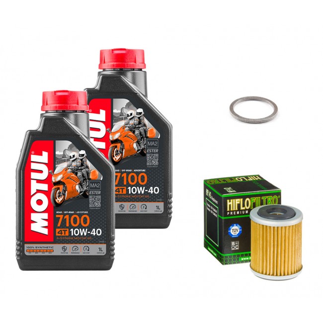 Pack Vidange Yamaha TT-R 250 - MOTUL 7100