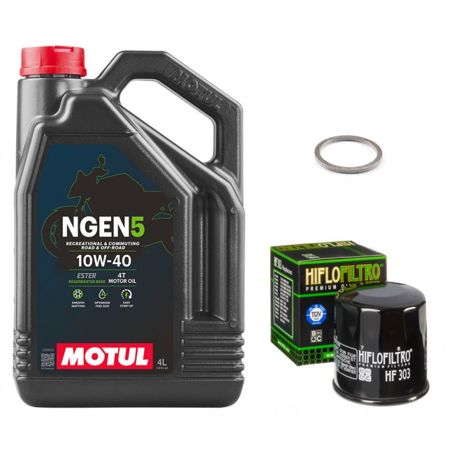 Pack Vidange Kawasaki Z750 - MOTUL NGEN 5