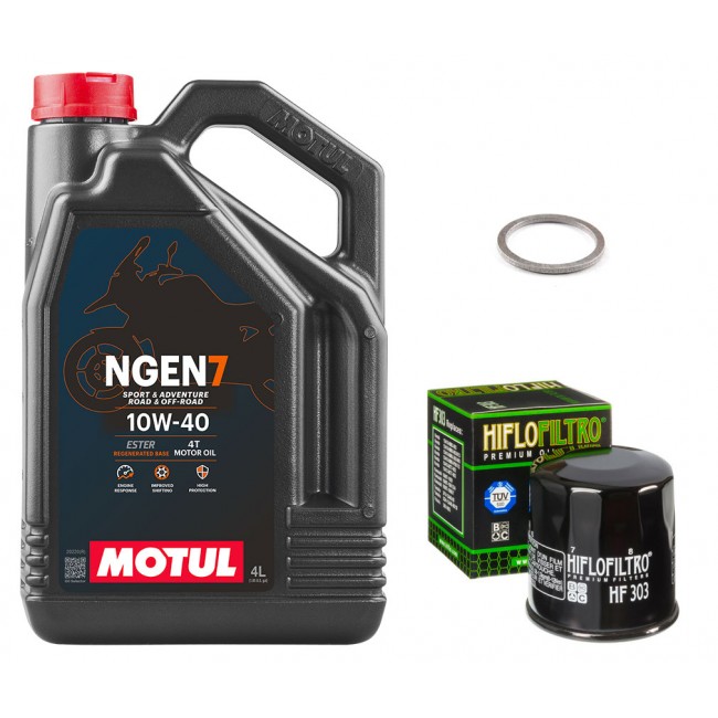 Pack Vidange Kawasaki Z750 - MOTUL NGEN 7