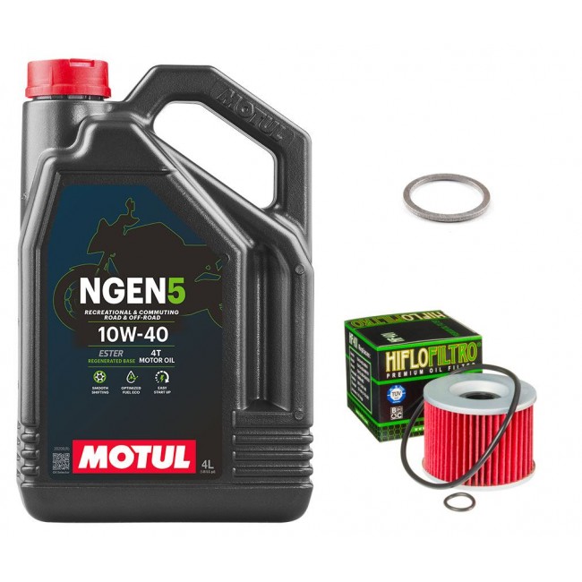 Pack Vidange Kawasaki ZZR1100 - MOTUL NGEN 5