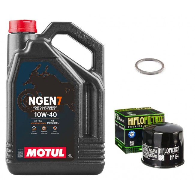 Pack Vidange Suzuki GSXR 750 1985 à 1987 - MOTUL NGEN 7