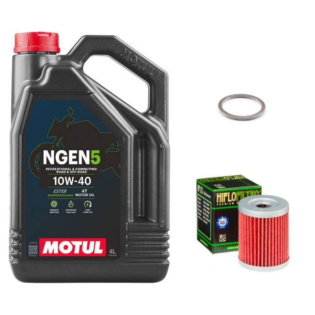 Pack Vidange Mash 125 Seventy 2017 à 2022 - MOTUL NGEN 5