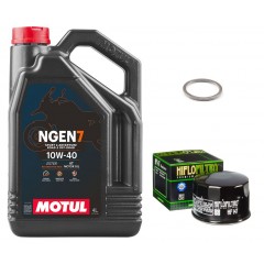 Pack Vidange Yamaha Fazer 600 1998 à 2003 - MOTUL NGEN 7