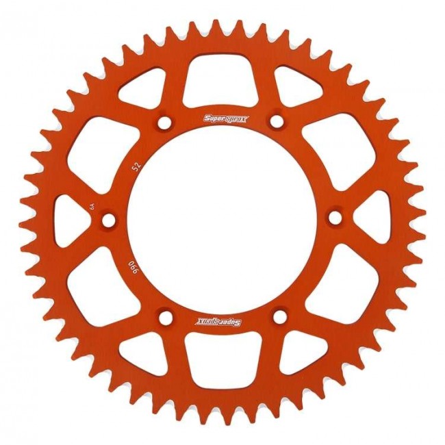 Couronne Aluminium Supersprox RAL-990 Orange