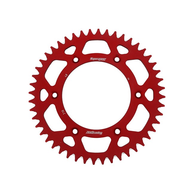 Couronne RST-210 Alu Supersprox Rouge - 48