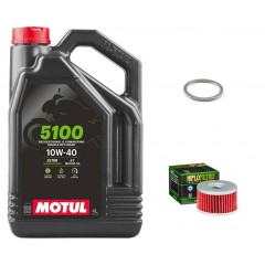 Pack Vidange Suzuki DR600 - Motul 5100