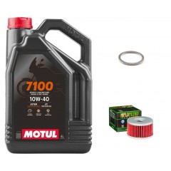 Pack Vidange Suzuki DR600 - Motul 7100