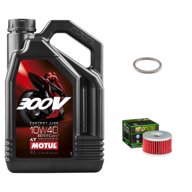 Pack Vidange Suzuki DR600 - Motul 300V