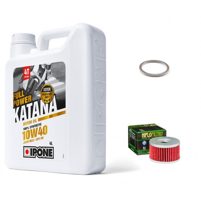 Pack Vidange Suzuki DR750 - Ipone Katana