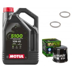 Pack Vidange Yamaha XTZ 1200 - Motul 5100