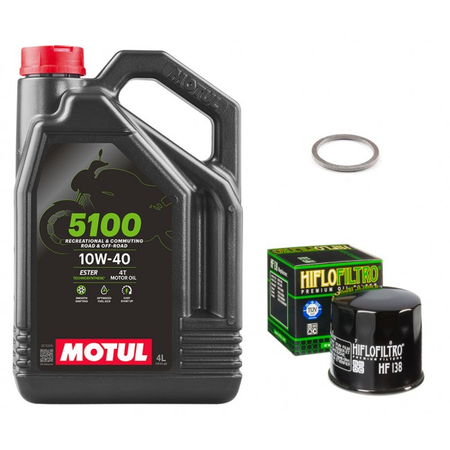 Pack Vidange Suzuki DL 1050 V-Strom - MOTUL 5100