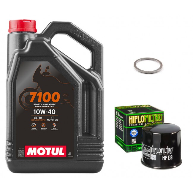 Pack Vidange Suzuki DL 1050 V-Strom - MOTUL 7100