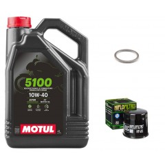 Pack Vidange Voge 500 R - Motul 5100