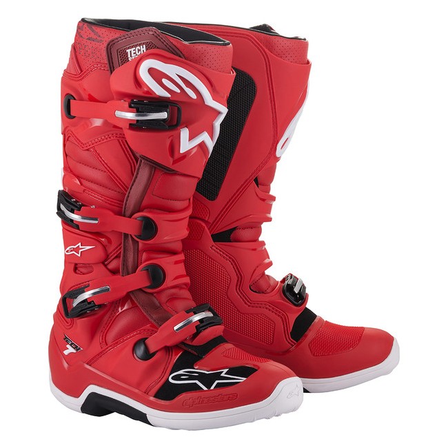 BOTTES TECH 7 ROUGE ALPINESTARS