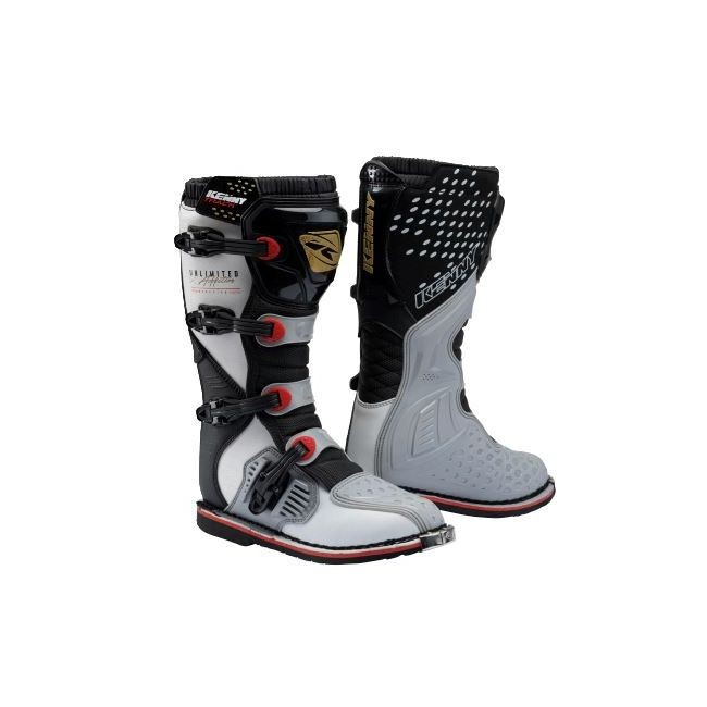 BOTTES KENNY RACING TRACK SILVER/ NOIR