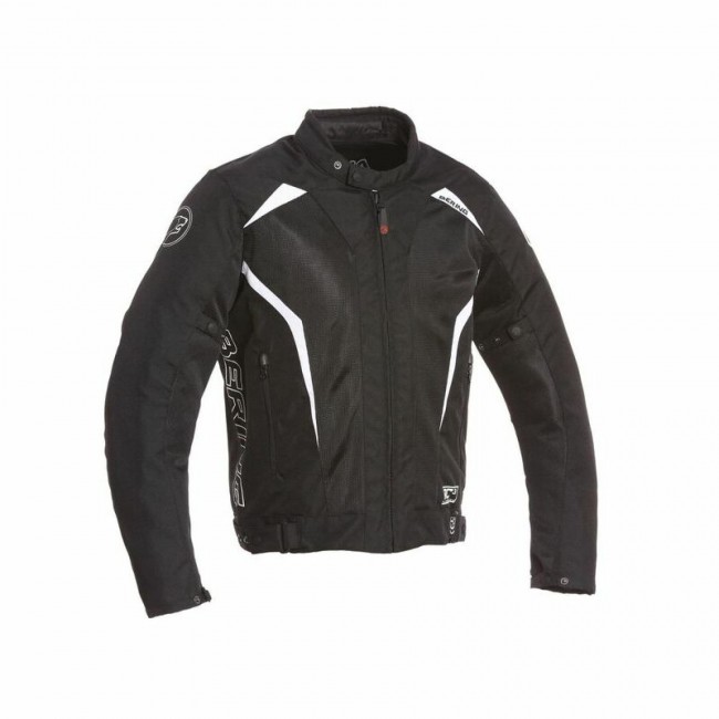 BLOUSON BERING KEERS NOIR /BLANC