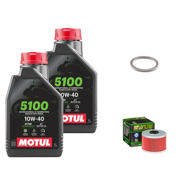 Pack Vidange Honda 650 Dominator - Motul 5100