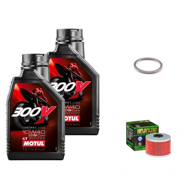 Pack Vidange Honda 650 Dominator - Motul 300V