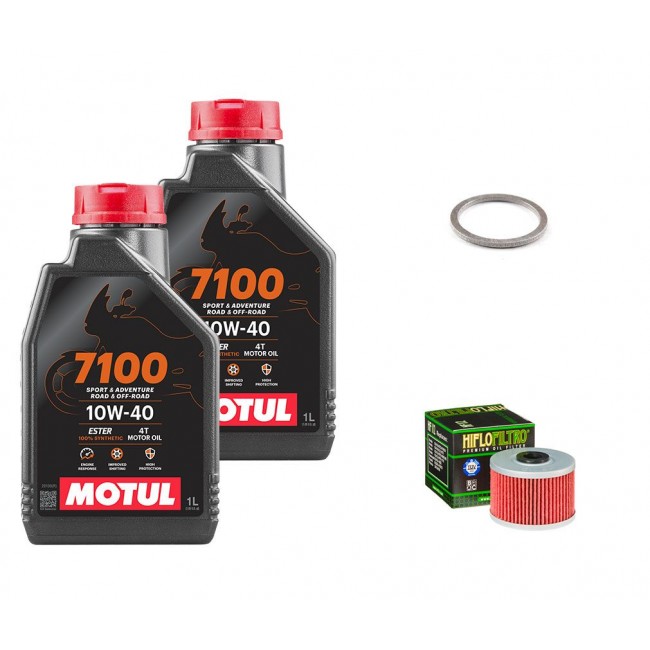 Pack Vidange Honda 650 Dominator - Motul 7100