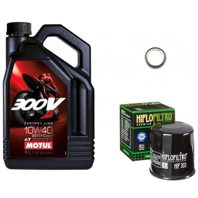 Pack Vidange Honda VFR 800 1998 à 2001 - Motul 300V