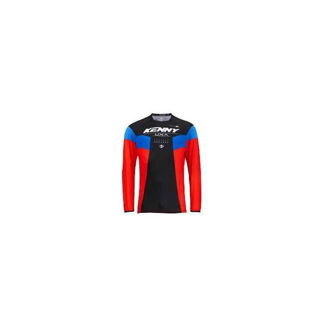 MAILLOT TITANIUM ROUGE /NOIR KENNY