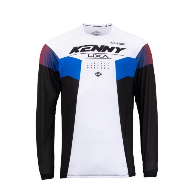 MAILLOT KENNY TITANIUM NOIR ET BLANC