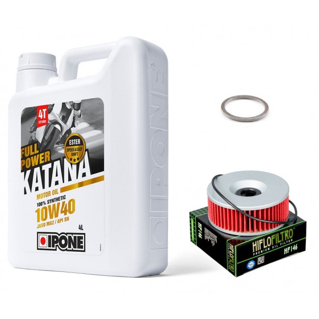 Pack Vidange Yamaha VMAX 1200 1985 à 1995 - Ipone Katana