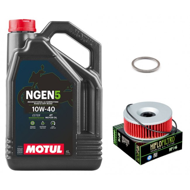 Pack Vidange Yamaha VMAX 1200 1985 à 1995 - Motul NGEN5