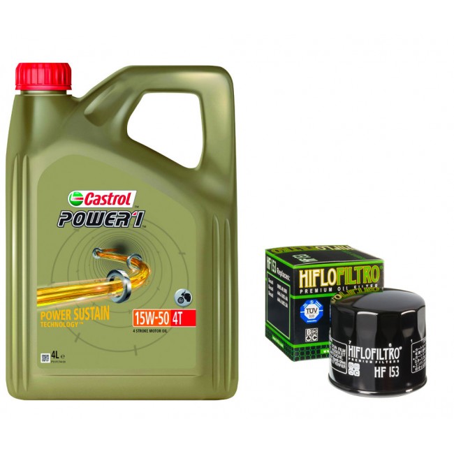 Pack Vidange Ducati Scrambler 800 - Castrol Power1 15W50