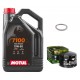 Pack Vidange Aprilia Shiver 750 - MOTUL 7100