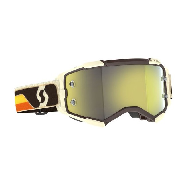 Lunettes Scott goggle Fury Marron et Beige