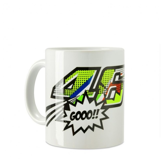 MUG VR46 POP ART BLANC 2019