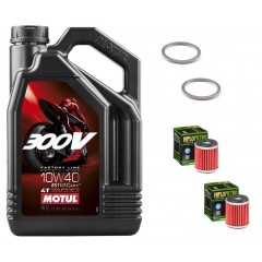 Pack Vidange Yamaha YFZ450 / YFZ450R - MOTUL 300V