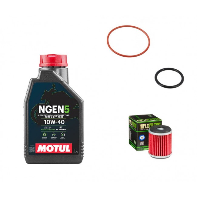 Pack Vidange Yamaha R125 2008 à 2024 - Motul NGEN 5