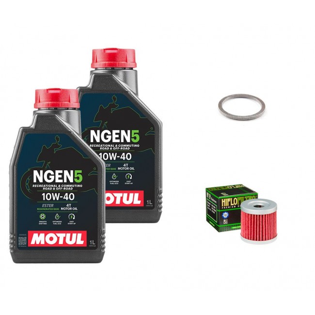 Pack Vidange Suzuki DRZ 400 - Motul NGEN5