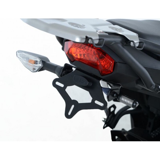 Support de plaque R&G Racing noir Kawasaki Versys X 250/300